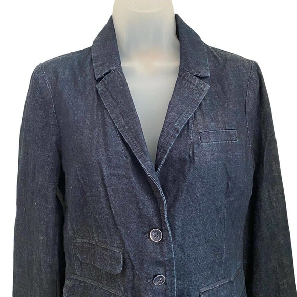 Pilcro and the Letterpress Dark Blue Blazer - Picture 8 of 9